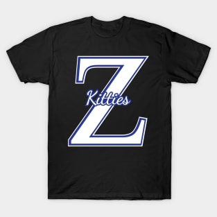 1920 Zetas Z Phi So Sweet Dove Love Z Kitty Blue T-Shirt